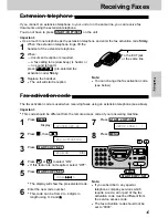 Preview for 45 page of Panasonic KX-FT21HK Operating Instructions Manual