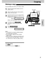 Preview for 55 page of Panasonic KX-FT21HK Operating Instructions Manual