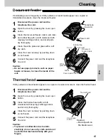 Preview for 63 page of Panasonic KX-FT21HK Operating Instructions Manual