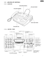 Предварительный просмотр 9 страницы Panasonic KX-FT21RS Serivce Manual