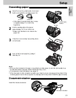 Preview for 21 page of Panasonic KX-FT25HG Operating Instructions Manual