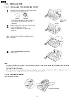 Предварительный просмотр 12 страницы Panasonic KX-FT25LA Service Manual