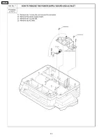 Предварительный просмотр 94 страницы Panasonic KX-FT25LA Service Manual