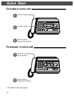 Preview for 10 page of Panasonic KX-FT31BX Operating Instructions Manual