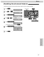 Предварительный просмотр 67 страницы Panasonic KX-FT31BX Operating Instructions Manual