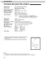 Предварительный просмотр 70 страницы Panasonic KX-FT31BX Operating Instructions Manual