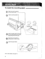 Предварительный просмотр 6 страницы Panasonic KX-FT37NZ Operating Instructions Manual