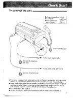 Предварительный просмотр 7 страницы Panasonic KX-FT37NZ Operating Instructions Manual