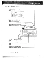 Предварительный просмотр 9 страницы Panasonic KX-FT37NZ Operating Instructions Manual