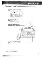 Предварительный просмотр 11 страницы Panasonic KX-FT37NZ Operating Instructions Manual