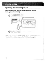 Предварительный просмотр 12 страницы Panasonic KX-FT37NZ Operating Instructions Manual