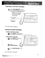 Предварительный просмотр 13 страницы Panasonic KX-FT37NZ Operating Instructions Manual