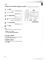 Предварительный просмотр 24 страницы Panasonic KX-FT37NZ Operating Instructions Manual