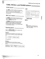 Предварительный просмотр 27 страницы Panasonic KX-FT37NZ Operating Instructions Manual