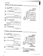 Предварительный просмотр 30 страницы Panasonic KX-FT37NZ Operating Instructions Manual