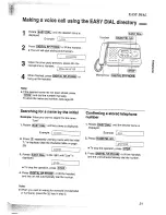 Предварительный просмотр 31 страницы Panasonic KX-FT37NZ Operating Instructions Manual