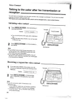 Предварительный просмотр 32 страницы Panasonic KX-FT37NZ Operating Instructions Manual