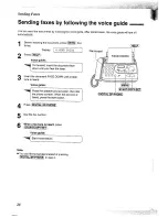 Предварительный просмотр 36 страницы Panasonic KX-FT37NZ Operating Instructions Manual