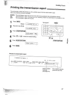 Предварительный просмотр 37 страницы Panasonic KX-FT37NZ Operating Instructions Manual