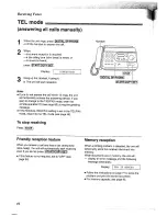 Предварительный просмотр 44 страницы Panasonic KX-FT37NZ Operating Instructions Manual