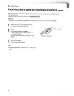 Предварительный просмотр 52 страницы Panasonic KX-FT37NZ Operating Instructions Manual