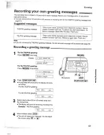 Предварительный просмотр 59 страницы Panasonic KX-FT37NZ Operating Instructions Manual