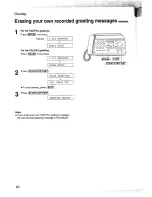 Предварительный просмотр 60 страницы Panasonic KX-FT37NZ Operating Instructions Manual