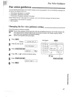 Предварительный просмотр 87 страницы Panasonic KX-FT37NZ Operating Instructions Manual