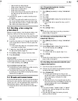 Preview for 17 page of Panasonic KX-FT502ML Operating Instructions Manual