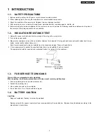 Предварительный просмотр 3 страницы Panasonic KX-FT63BX Service Manual