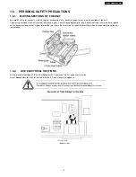 Предварительный просмотр 5 страницы Panasonic KX-FT63BX Service Manual