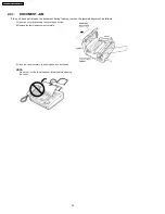 Предварительный просмотр 22 страницы Panasonic KX-FT63BX Service Manual