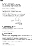 Preview for 4 page of Panasonic KX-FT72BR-G Service Manual