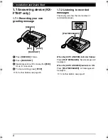 Preview for 8 page of Panasonic KX-FT901BX Operating Instructions Manual