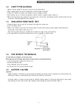 Предварительный просмотр 5 страницы Panasonic KX-FT901CX-B Service Manual