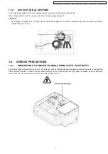 Предварительный просмотр 7 страницы Panasonic KX-FT901CX-B Service Manual