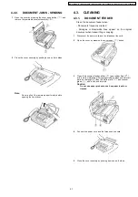 Предварительный просмотр 21 страницы Panasonic KX-FT901CX-B Service Manual