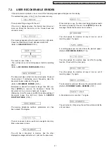 Предварительный просмотр 41 страницы Panasonic KX-FT901CX-B Service Manual