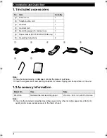 Preview for 4 page of Panasonic kx-ft902 Operating Instructions Manual