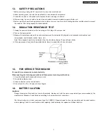 Предварительный просмотр 7 страницы Panasonic KX-FT902LS-B Service Manual