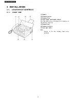 Предварительный просмотр 12 страницы Panasonic KX-FT902LS-B Service Manual