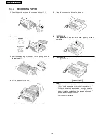 Предварительный просмотр 16 страницы Panasonic KX-FT902LS-B Service Manual