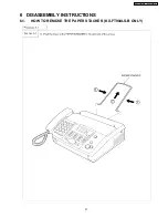 Предварительный просмотр 27 страницы Panasonic KX-FT902LS-B Service Manual