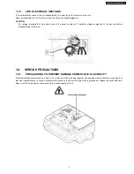 Предварительный просмотр 7 страницы Panasonic KX-FT907BX-B Service Manual