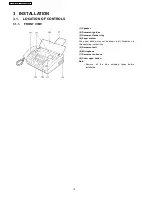 Предварительный просмотр 10 страницы Panasonic KX-FT907BX-B Service Manual