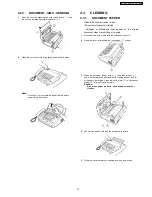 Предварительный просмотр 21 страницы Panasonic KX-FT907BX-B Service Manual