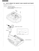 Предварительный просмотр 32 страницы Panasonic KX-FT907BX-B Service Manual