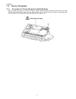 Предварительный просмотр 6 страницы Panasonic KX-FT931LA-B Service Manual