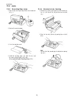 Предварительный просмотр 136 страницы Panasonic KX-FT931LA-B Service Manual