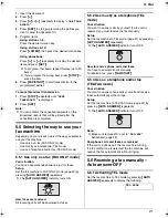 Предварительный просмотр 21 страницы Panasonic KX-FT932HK Operating Instructions Manual